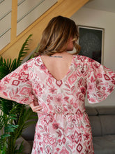 Charger l&#39;image dans la galerie, ROBE BOHEME ROSE
