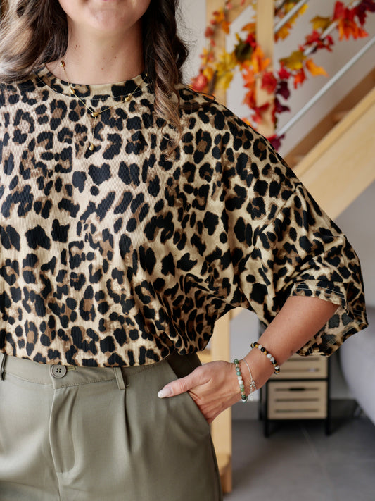 T-SHIRT LEO (PETITE ET GRANDE TAILLE)