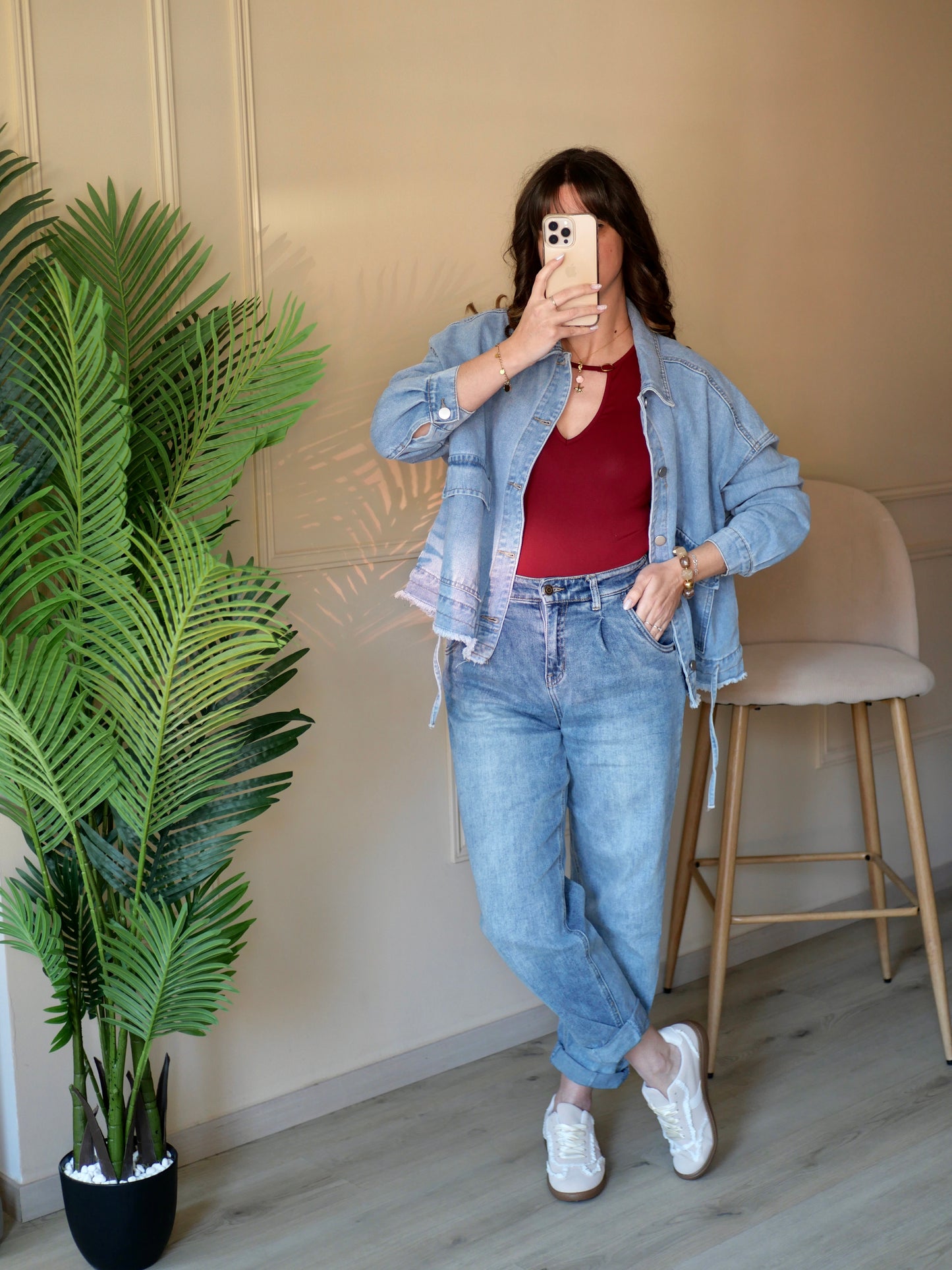 VESTE MIRA BLEU JEAN