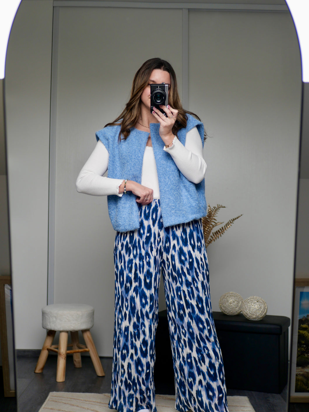 PANTALON BLUE (PETITE ET GRANDE TAILLE)