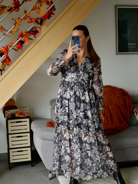 ROBE LÉONIE (PETITE ET GRANDE TAILLE)
