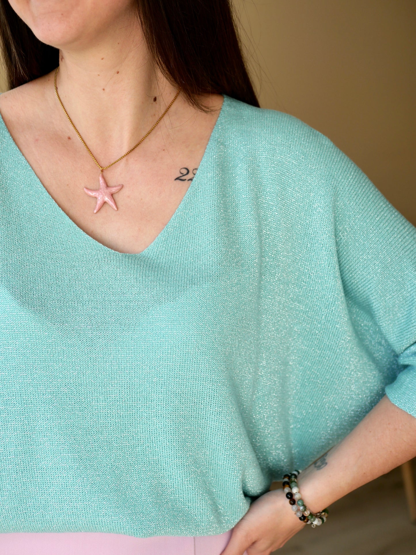 TOP VIVIANA TURQUOISE