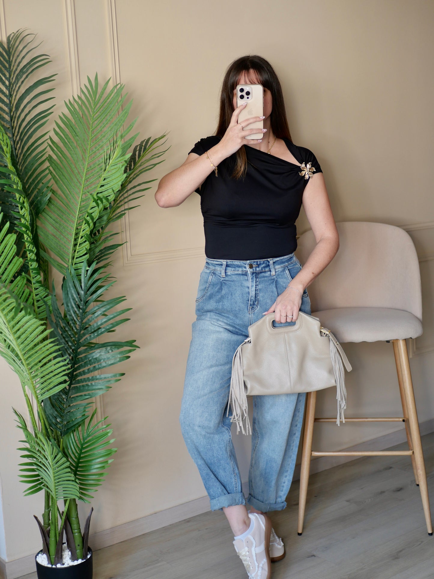 SAC ADÈLE TAUPE CLAIR