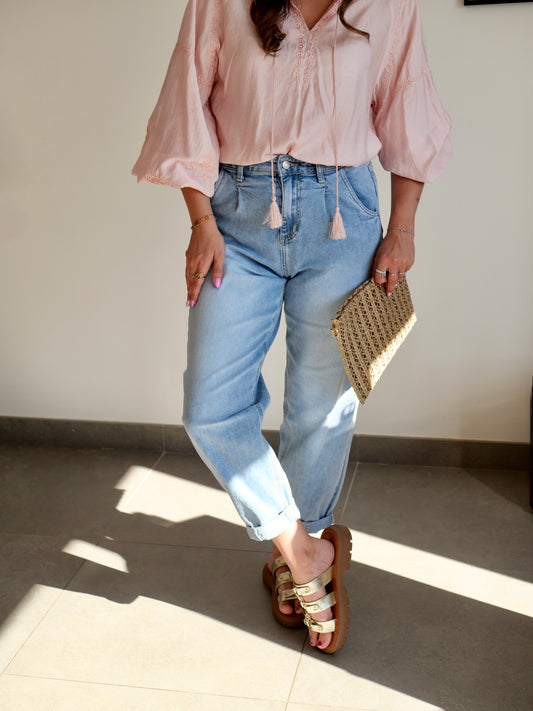 JEANS OSCAR BLEU CLAIR
