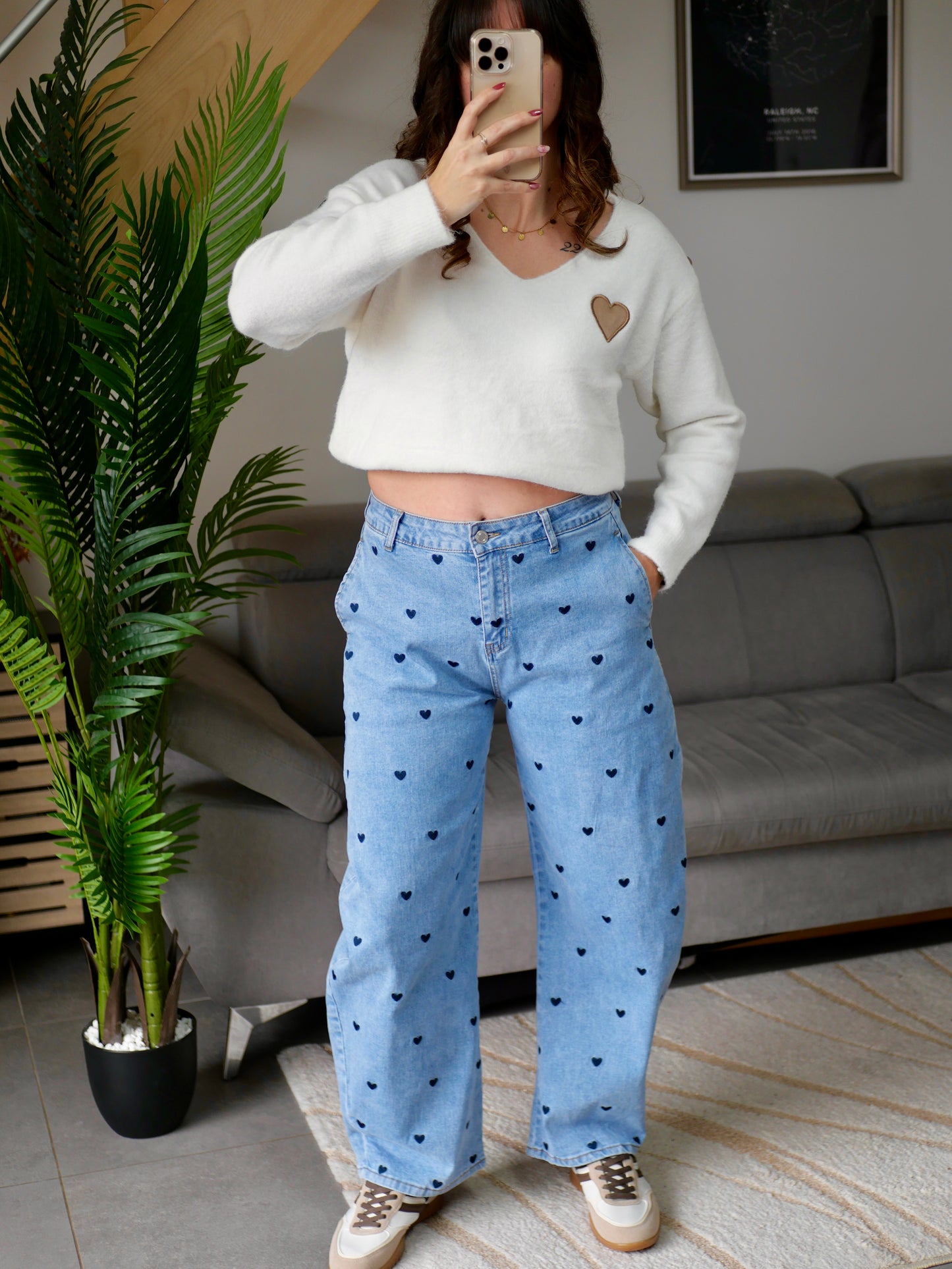 JEANS COEURINE