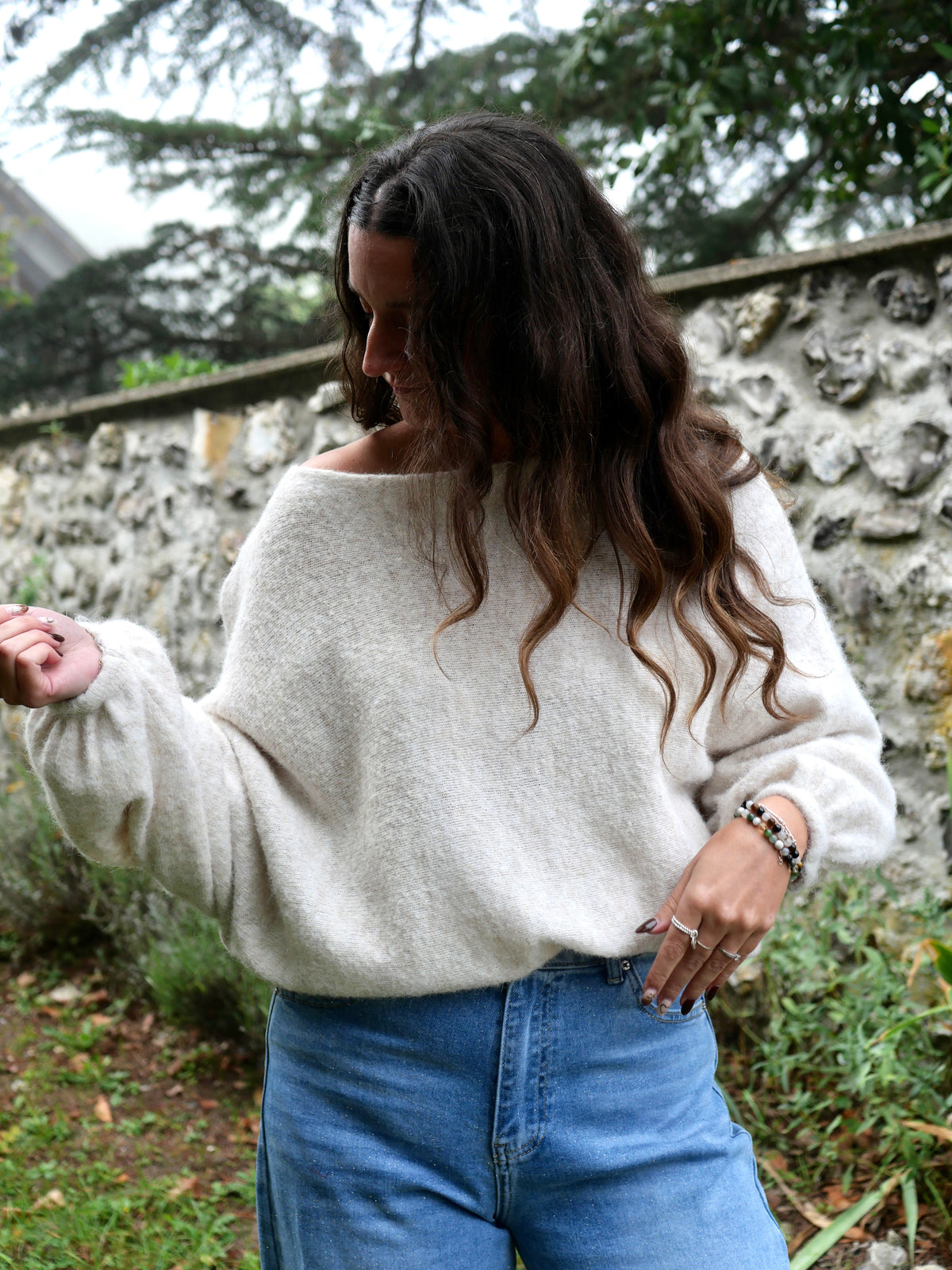 OVERSIZED FLORE SWEATER
