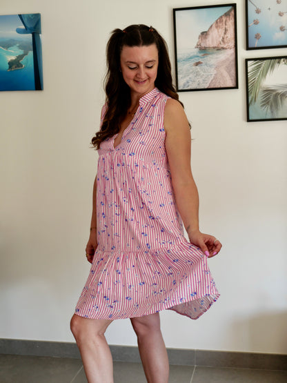 ROBE AGATHE (PETITE ET GRANDE TAILLE)