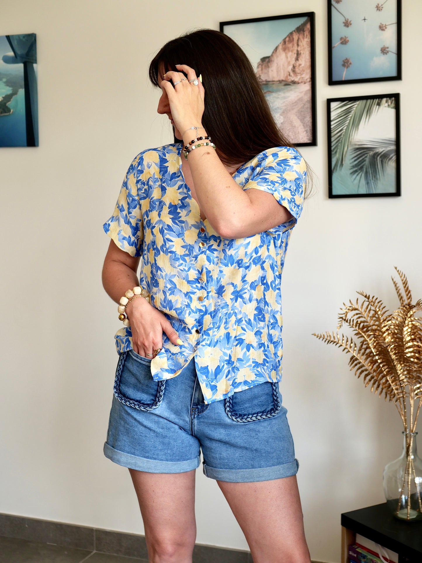 BLOUSE MIA (PETITE ET GRANDE TAILLE)