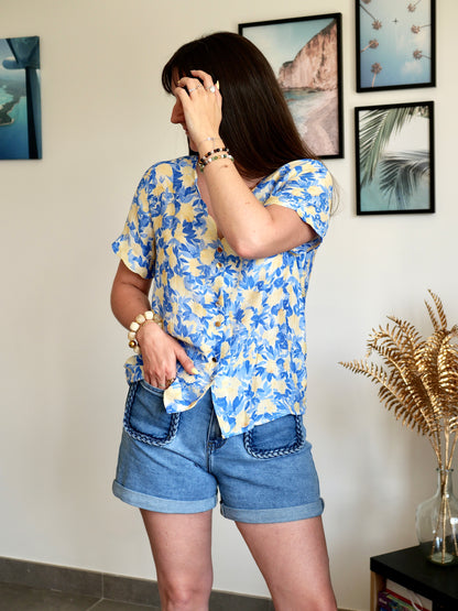 BLOUSE MIA (PETITE ET GRANDE TAILLE)